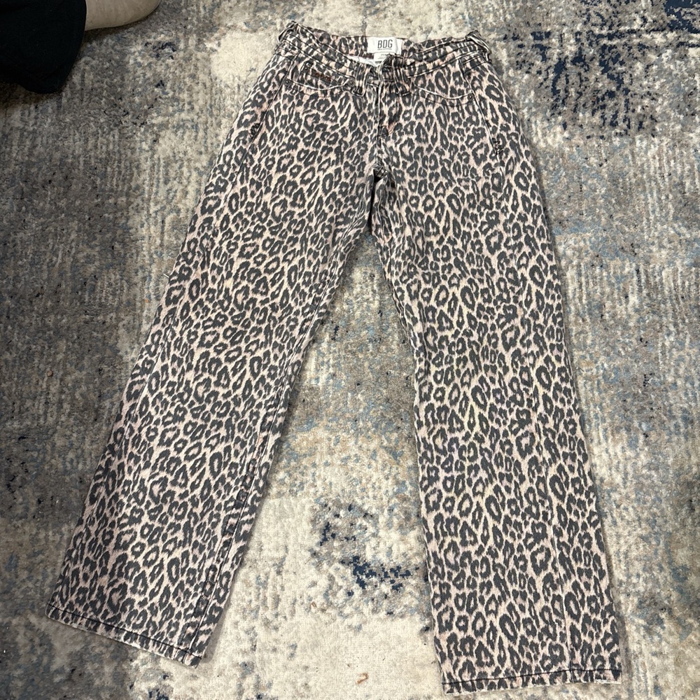 BDG Leopard Print Jeans